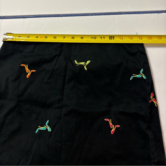 Black Mini Skirt/Skort by Attyre New York Size 6 High Heels - Picture 5 of 10